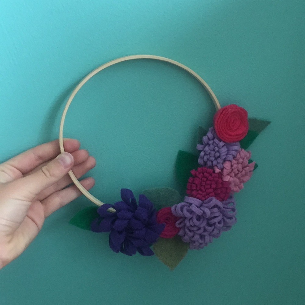 Handmade Floral Wreath